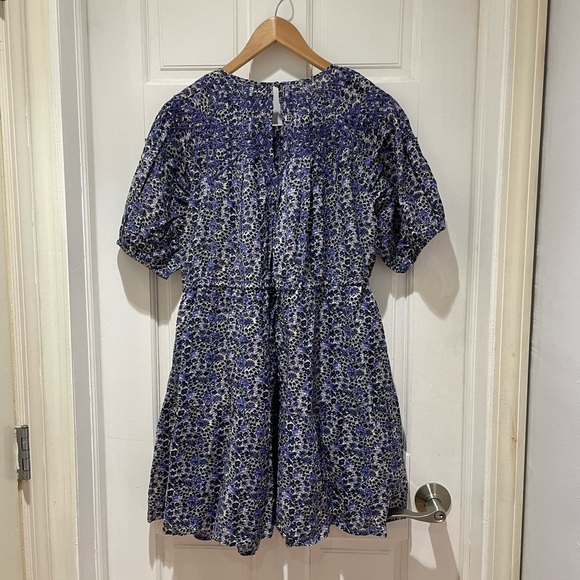 NWT Ba&sh Women Iris Lady Dress in Bleu Size 0 - Picture 2 of 6